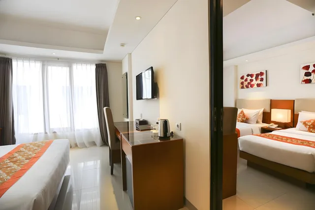 غرفة متصلة سوبيريور عائلية بسريرين مزدوجين، Sun Hotel And Spa 1/1
