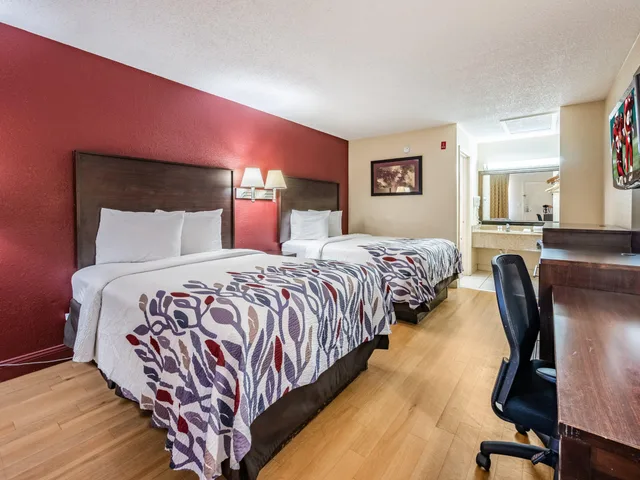 Deluxe, Double Bed, Red Roof Inn Orlando South-Florida Mall 3/4