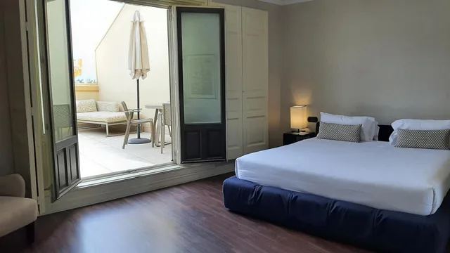 غرفة بريميوم بسرير مزدوج بشرفة، Hotel Sardinero Madrid 2/10
