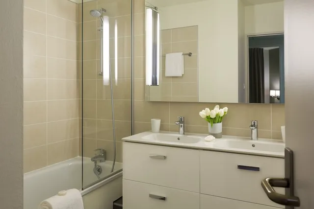 شقة بسريرين مزدوجين بغرفة نوم واحدة، Citadines Antigone Montpellier 5/5