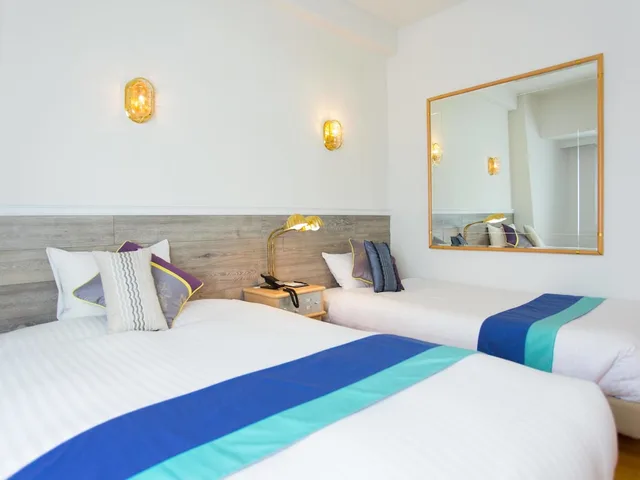 غرفة بسريرين منفصلين، HOTEL AreaOne SAKAIMINATO MARINA 4/6
