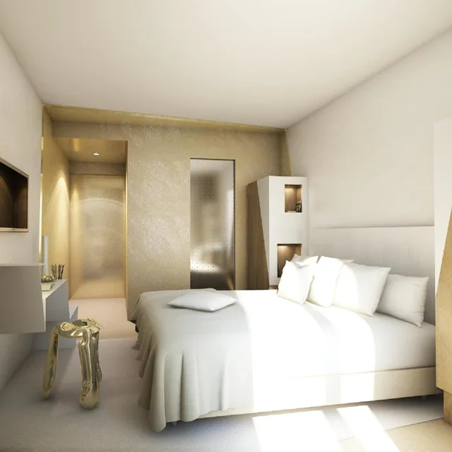 غرفة تنفيذية بسرير مزدوج، Hotel Le Malown 5/7