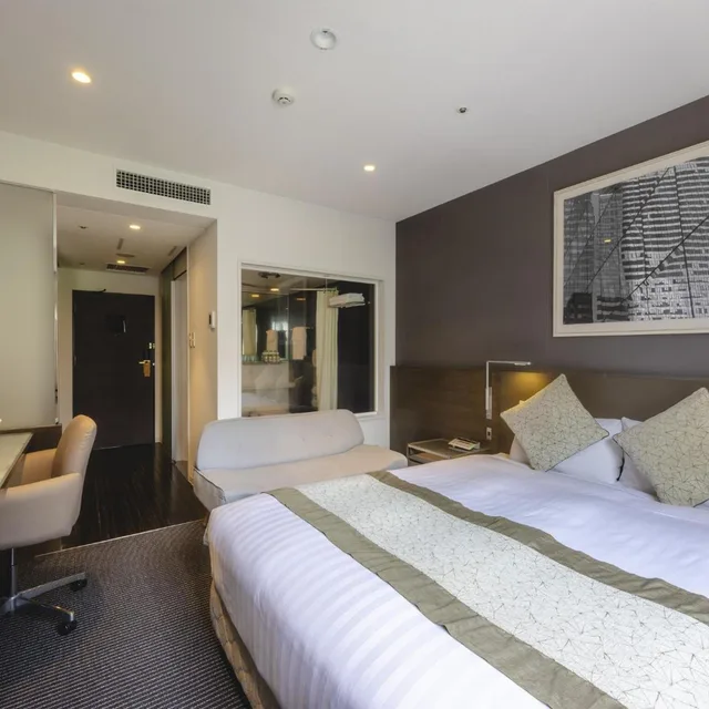 غرفة بريميوم بسرير كينج، KOKO HOTEL Shinjuku Yotsuya 3/7