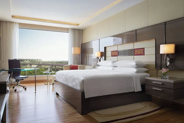 جناح بريميوم بسرير كينج بإطلالة على المدينة، Jw Marriott Hotel Mumbai Sahar 2/10