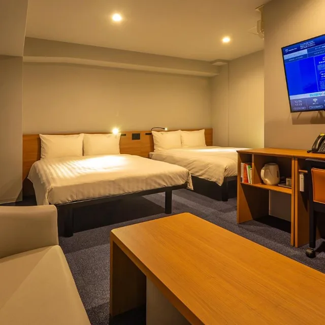 غرفة عائلية بسريرين منفصلين، Toyoko Inn Nagasaki Ekimae 6/10