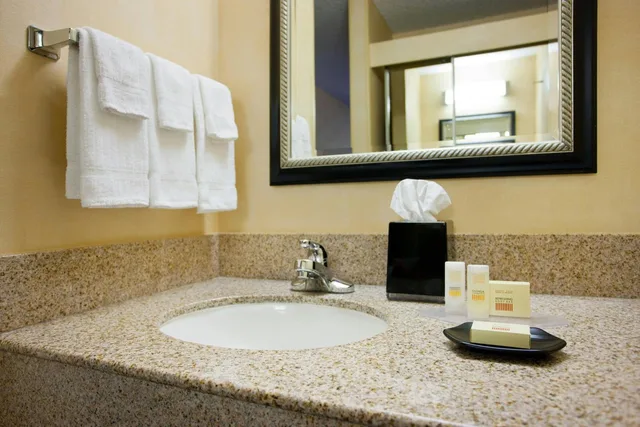 غرفة بسريرين كوين بحوض استحمام لذوي الإعاقة، Courtyard by Marriott Sacramento Airport Natomas 4/6