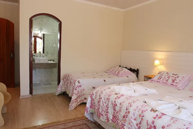 غرفة ثلاثية بسرير مزدوج وسرير فردي، Pousada Recanto Siao 4/10