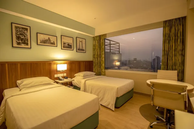 غرفة ديلوكس بسريرين منفصلين بإطلالة على المدينة للمدخنين، Fairfield by Marriott Kolkata 6/10