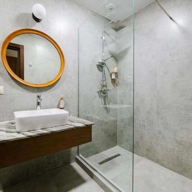 غرفة كبيرة بسرير مزدوج أو سريرين منفصلين في الملحق، Gudauri Inn 8/9