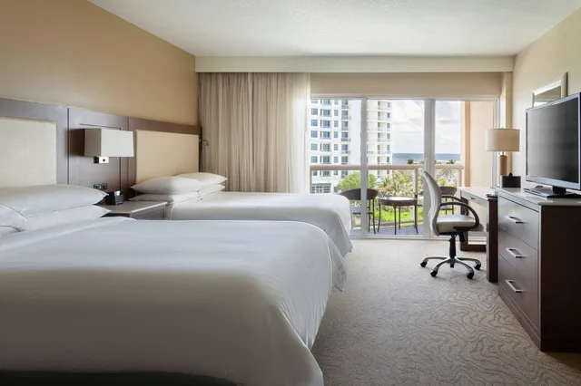 غرفة بسريرين كوين، Fort Lauderdale Marriott Pompano Beach Resort and Spa 6/15