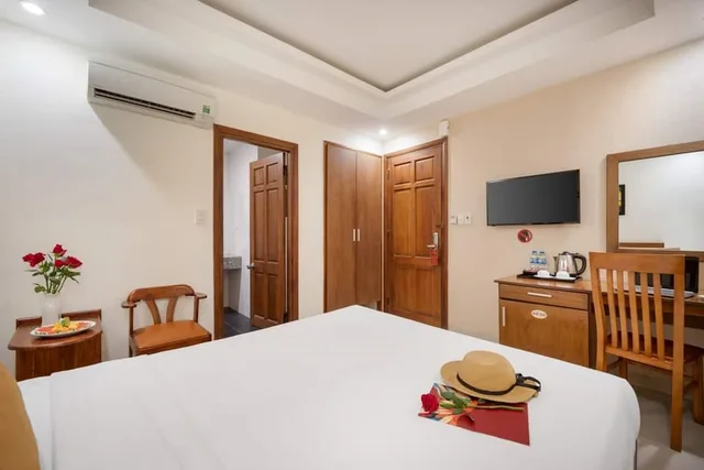غرفة سوبيريور بسرير مزدوج، Lan Nhi Hotel 5/8