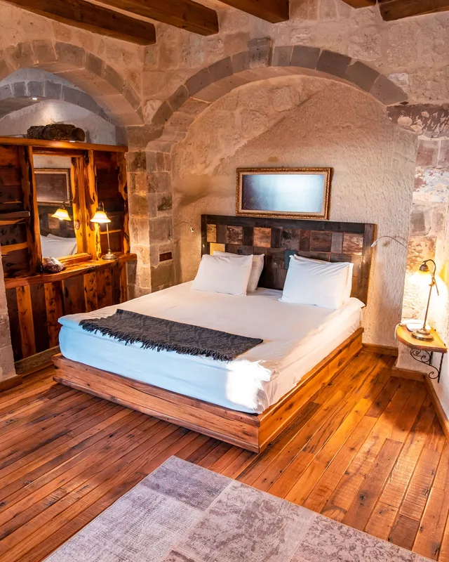 Presidential, Queen Bed, Valley View, Balcony، Seki Cave Cavusin 3/5