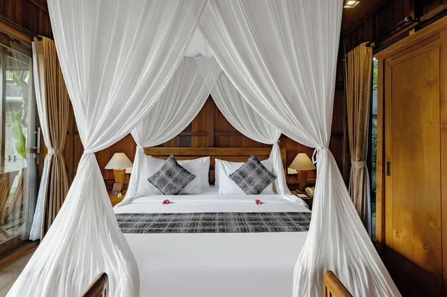 1 Bedroom, Pool, Wooden, Villa, Double Bed, Valley View, Yanyan Resort Ubud 1/10