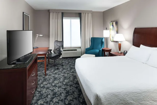 غرفة بسرير كينج بحوض استحمام لذوي الإعاقة، Hilton Garden Inn Frisco 1/2