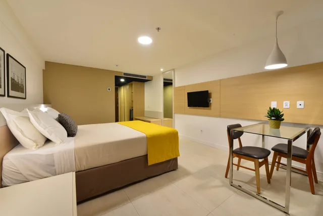 غرفة بسرير مزدوج أو سريرين منفصلين بإطلالة على البحر، Gran Mareiro Hotel 2/10