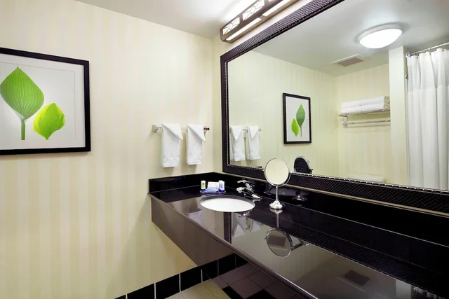 استوديو بسريرين كوين مع أريكة، Fairfield Inn Suites By Marriott Pittsburgh Neville Island 3/3