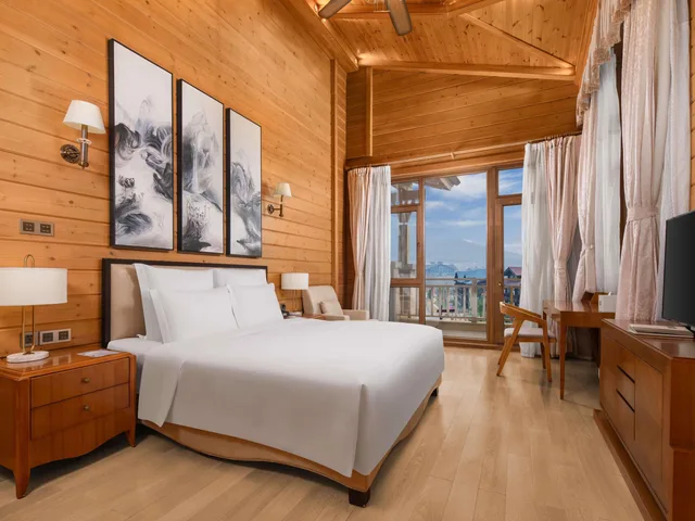 فيلا بإطلالة على الجبل، Swissotel Resort Changbaishan 4/7