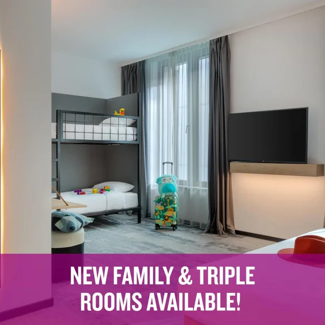 Moxy, Sleeper, Family, Bunk Bed، Moxy Wuerzburg 6/8