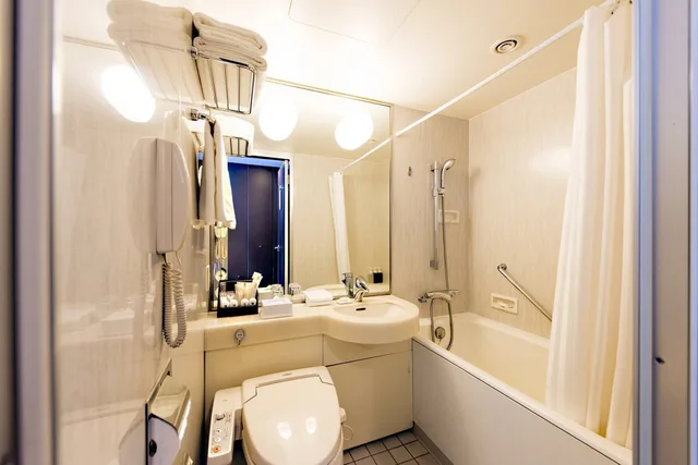 غرفة قياسية بسرير كوين في طابق مرتفع، Ana Crowne Plaza Chitose 4/5