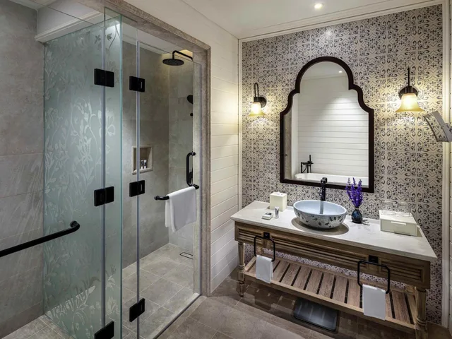 غرفة عائلية بسرير كينج وسرير بطابقين، Mercure Da Lat Resort 9/10