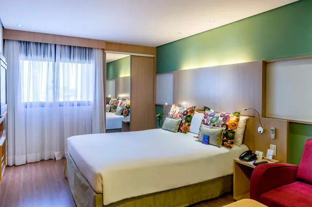 غرفة فاخرة بسرير كوين بمطبخ، Mercure Sao Paulo Nacoes Unidas 5/10