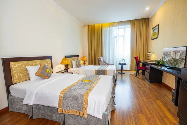 غرفة سوبيريور بسريرين منفصلين، Hoang Son Peace Hotel 1/9