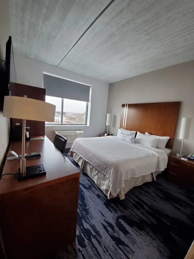 غرفة بسرير كينج لذوي الإعاقة، Fairfield Inn Suites By Marriott New York Brooklyn 4/5