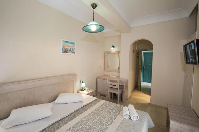 غرفة بسرير مزدوج أو سريرين منفصلين، ANDREAS HOTEL 3/10
