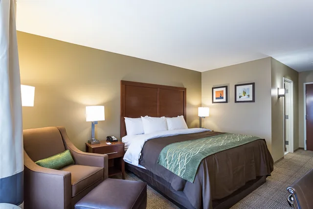 غرفة قياسية بسرير كينج، Comfort Inn & Suites Zachary, LA 2/3