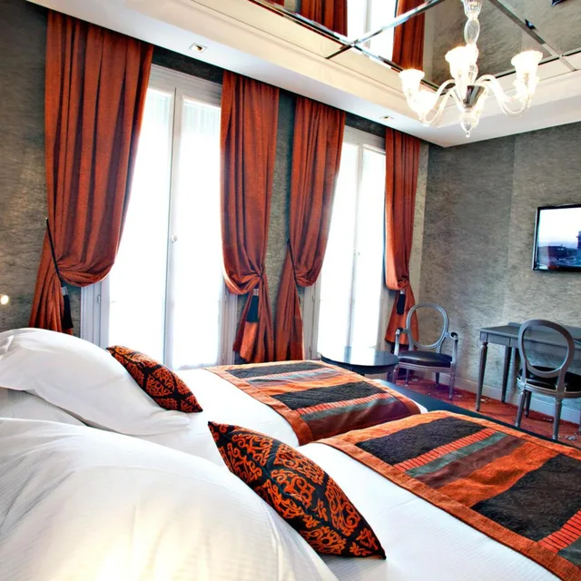 غرفة تنفيذية بسرير كينج، Maison Albar Hotel Paris Champs Elysees 3/10