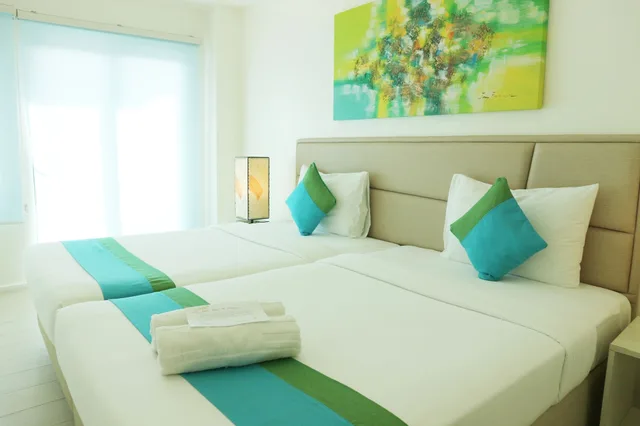 Deluxe, 2 Double Beds, Lime Hotel Boracay 4/5
