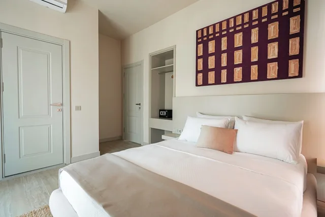 غرفة ديلوكس بسرير كوين بإطلالة على المسبح، Cocopalm Boutique Hotel Alacati 1/10