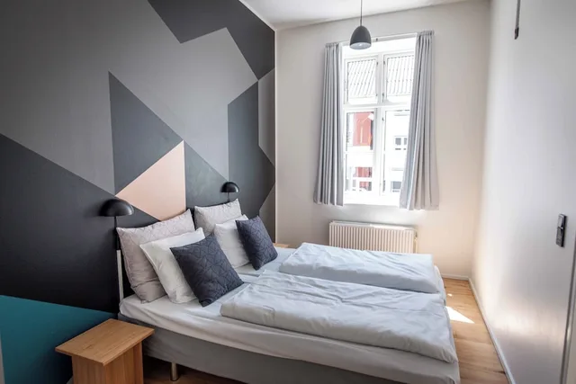 1 Bedroom, Apartment, Double Bed, Street Side View، Kolding Hotel Apartments 1/3