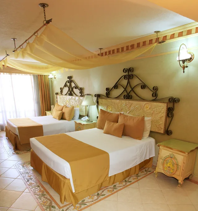 غرفة بسريرين مزدوجين، Villa Las Margaritas Plaza Cristal Hotel 3/5