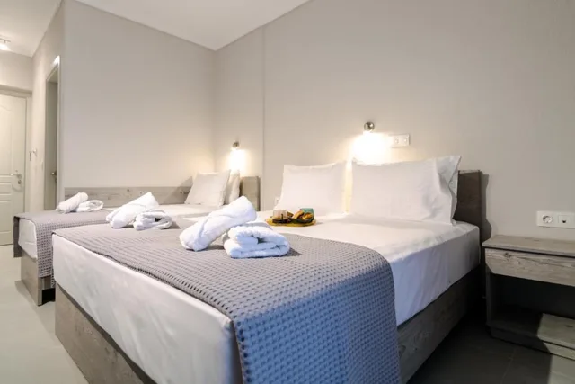 غرفة ثلاثية بإطلالة على البحر، Samel Hotel 2/9