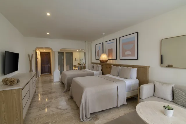 غرفة جونيور بسريرين منفصلين بإطلالة على الحديقة، Paradisus Palma Real Golf & Spa Resort 2/7