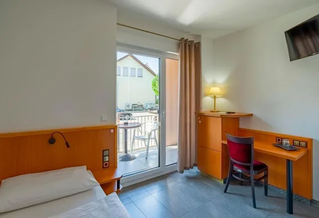 غرفة مفردة بشرفة، Heilbronner Hotel am Schonen Theater 1/4