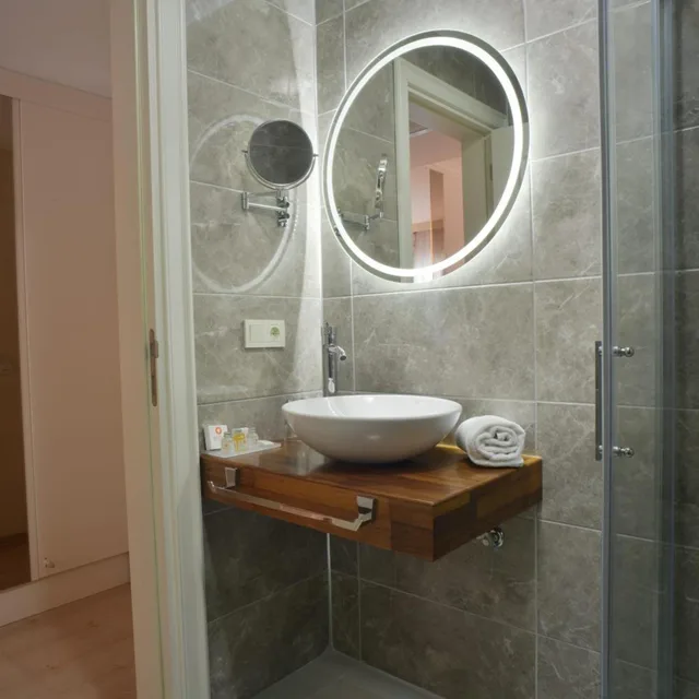 غرفة بسرير مزدوج بإطلالة على البحر، Baga Hotel 6/9