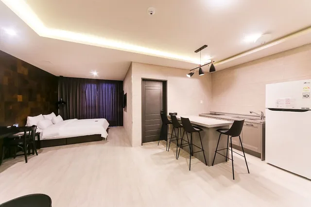 بنتهاوس بسريرين كينج، Le Idea Hotel Gyeongju 6/10