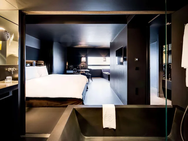 So Black, Suite, Canal View، SO Vienna Hotel 5/6