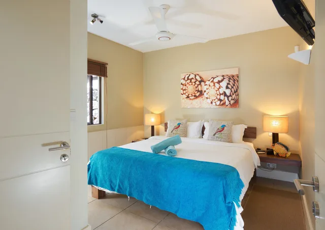جناح بسريرين مزدوجين بغرفتي نوم، BEL AZUR BEACH RESIDENCE BY LOV 1/4