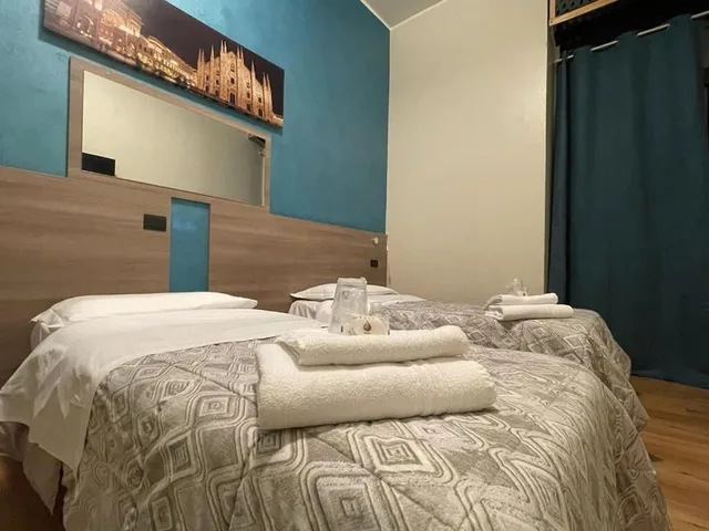 غرفة قياسية بسرير مزدوج، Milan Hostel 9/10