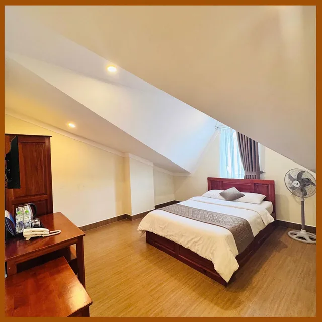 غرفة ديلوكس بسرير مزدوج، Nam Xuan Premium Hotel 2/3