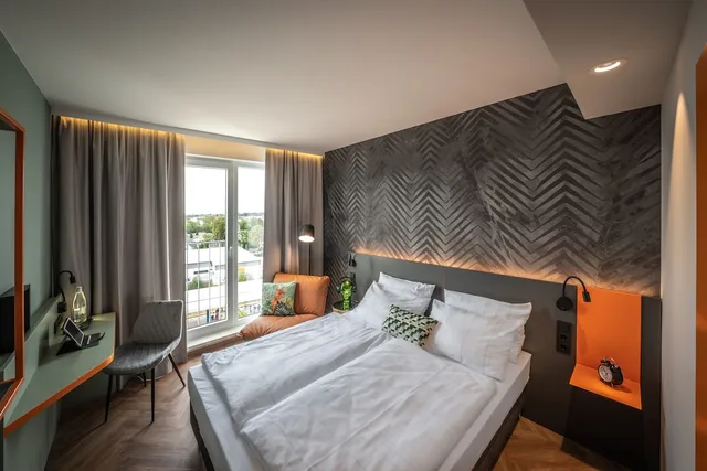 استوديو بسرير مزدوج، LOGINN Hotel Berlin Airport 2/9