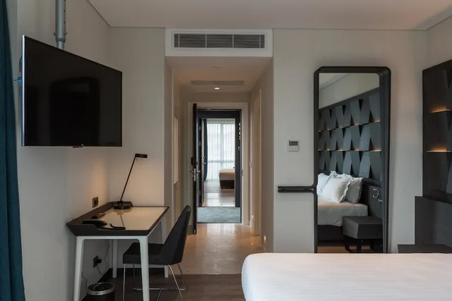 غرفة قياسية بسريرين منفصلين، Wish More Hotel 4/8