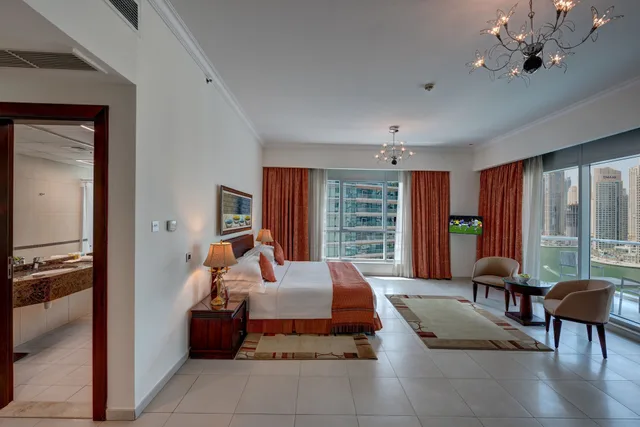 شقة ديلوكس بـ3 غرف نوم، MARINA HOTEL APARTMENTS 5/8
