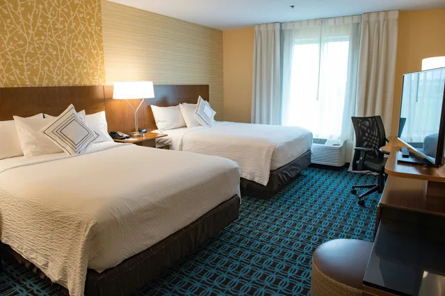 غرفة بسريرين كوين، Fairfield Inn Suites Anderson 1/2