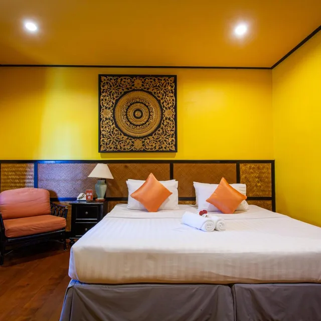 غرفة ديلوكس بسرير مزدوج أو سريرين منفصلين بإطلالة على الحديقة، Baan Krating Phuket Resort 6/10