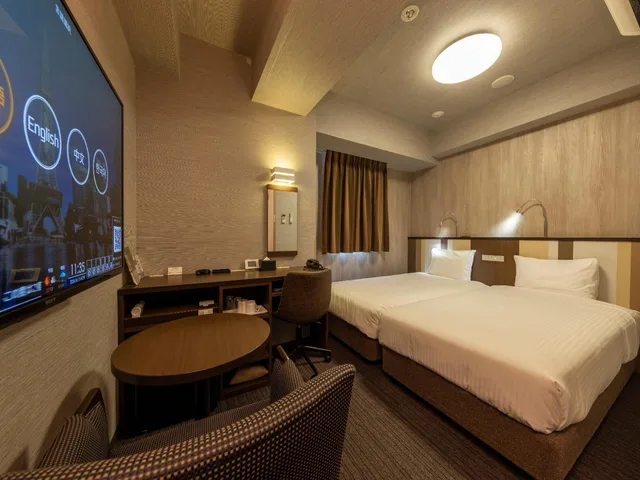 Hollywood, Single, Twin Beds، Sanco Inn Nagoya Nishiki 1/4