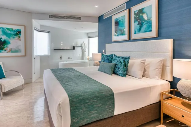 جناح بإطلالة على البحر بـ3 غرف نوم، Oceans Mooloolaba 3/4